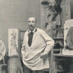Dalou dans son atelier square