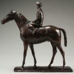 Frink elisabeth horse and jockey 1 square