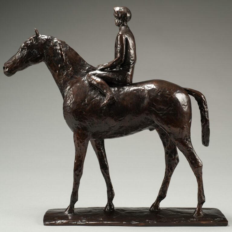 Frink elisabeth horse and jockey 1 square