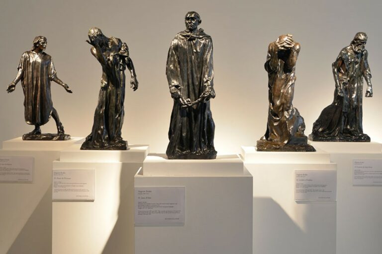 Extraordinary exhibition of over thirty works by auguste rodin ed