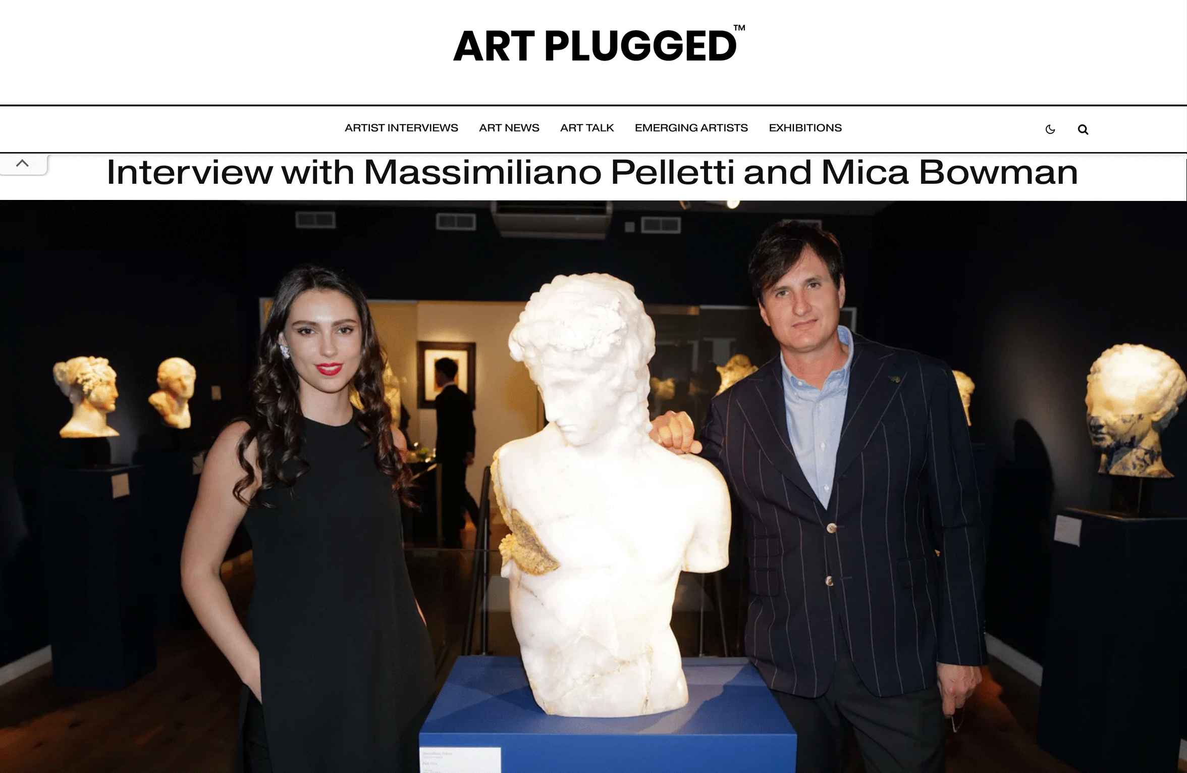Art Plugged Interview Mica & Massimiliano
