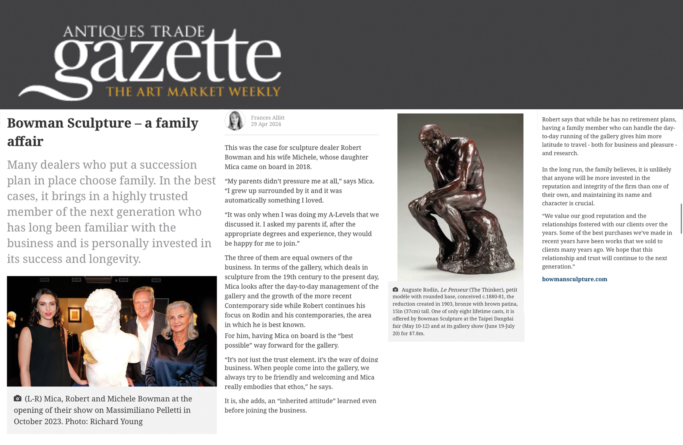 April 29 2024 Antiques Trade Gazzette