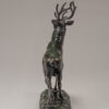 Barye, Antoine Louis Deer With Raised Front Leg 3