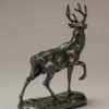 Barye, Antoine Louis Deer With Raised Front Leg 4