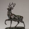 Barye, Antoine Louis Deer With Raised Front Leg 8