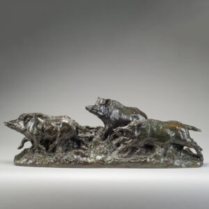 Fiot, Maximilien Louis Herd Of Boars 1 Square