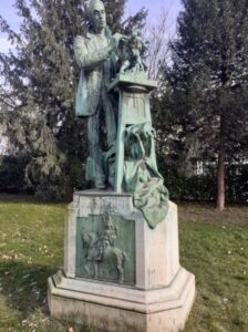Henri Leon Greber’s Monument To Emmanuel Fremiet In The Jardin Des Plantes In Paris