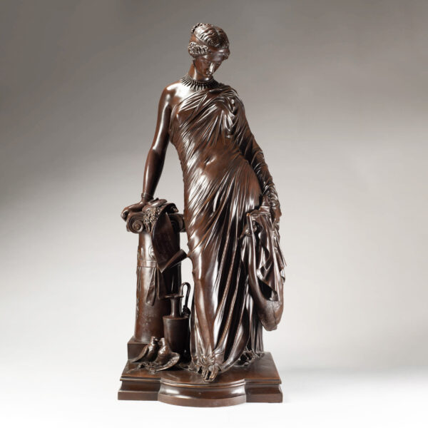 Pradier, jean jacques standing sappho 1 square