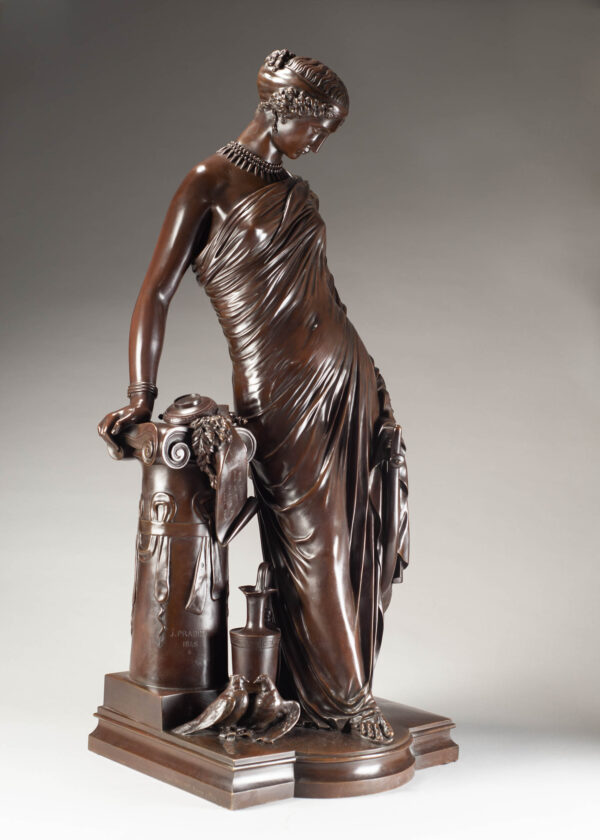 Pradier, jean jacques standing sappho 2