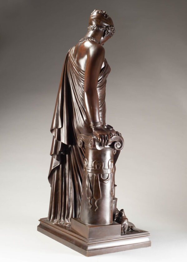 Pradier, jean jacques standing sappho 4