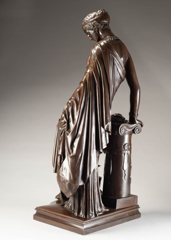 Pradier, jean jacques standing sappho 6