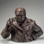 Martin, rufus bust of winston churchill 1 square