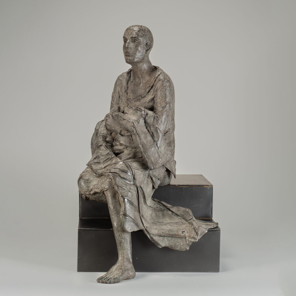 Beaumont, hanneke patinated white bronze 134 1 square