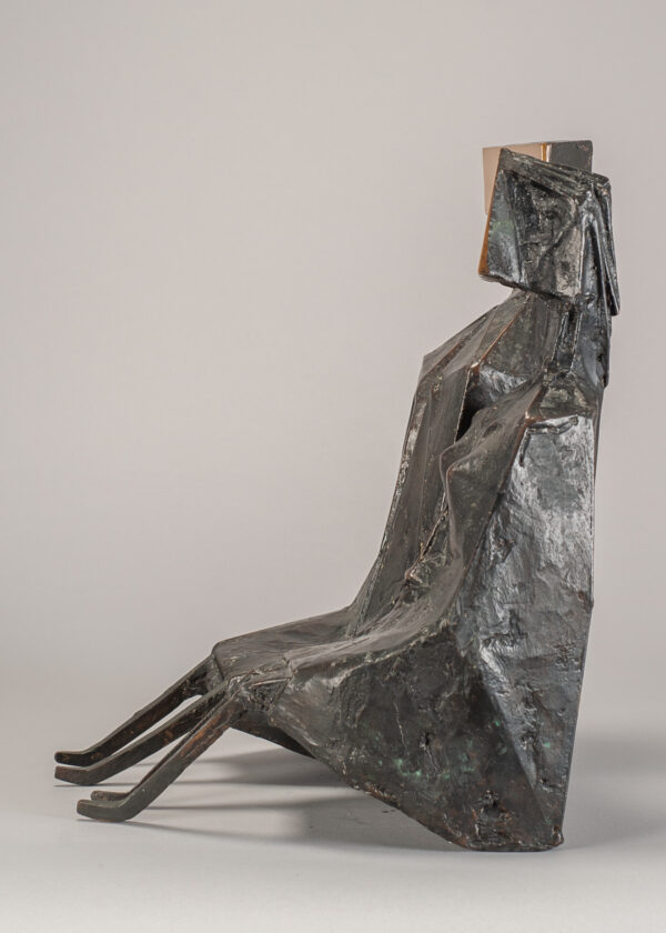 Chadwick, Lynn Maquette Two Sitting Figures