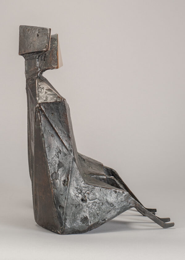 Chadwick, Lynn Maquette Two Sitting Figures