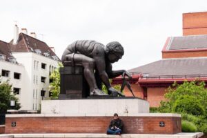 Eduardo Paolozzi, Newton after William Blake, 1995, British Library, London, The UK