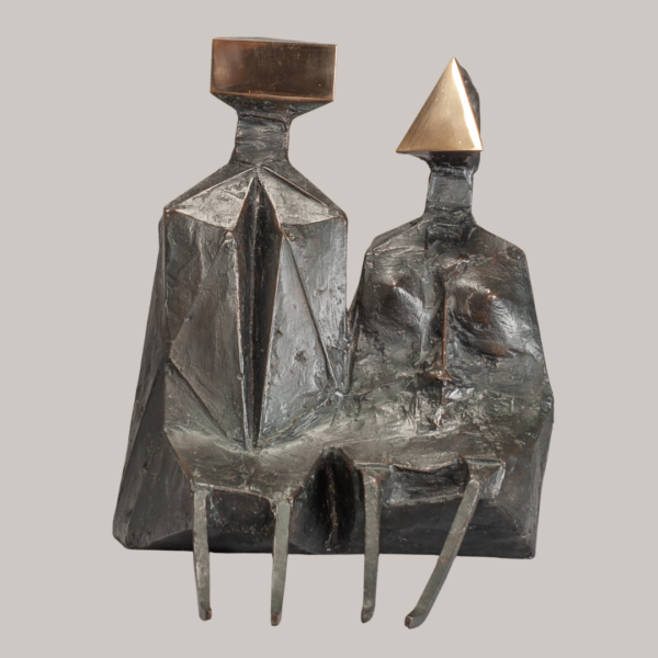 Lynn Chadwick, Maquette Two Sitting Figures