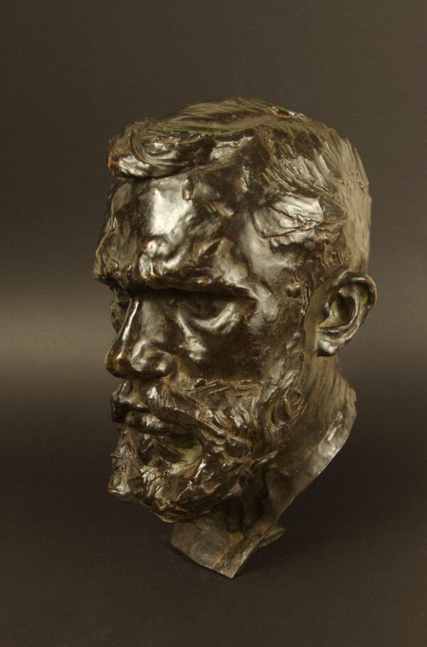 Auguste Rodin Bust Of Gustave Geffroy
