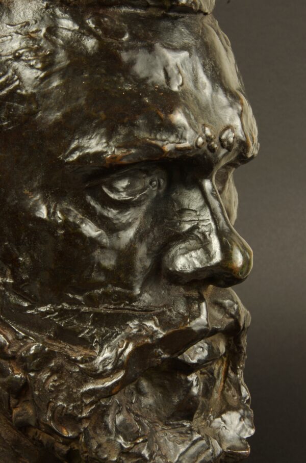 Auguste Rodin Bust Of Gustave Geffroy