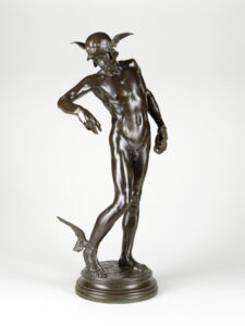Perseus Arming, by Alfred Gilbert