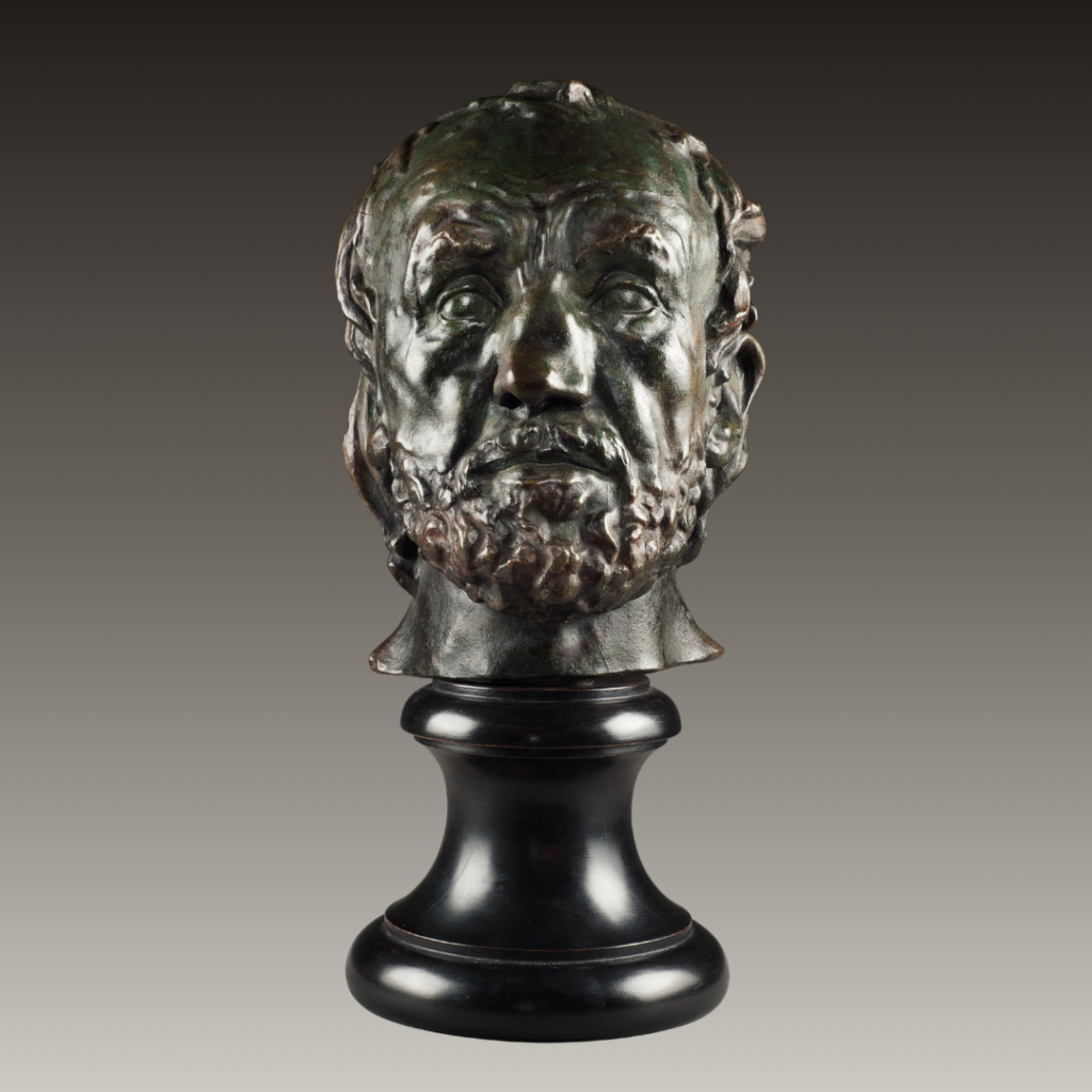 Rodin, Auguste Man with a Broken Nose (Square)