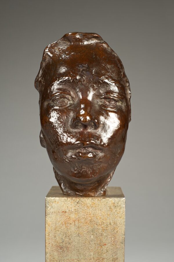 Rodin, Auguste Mask of Hanako, Study Type E