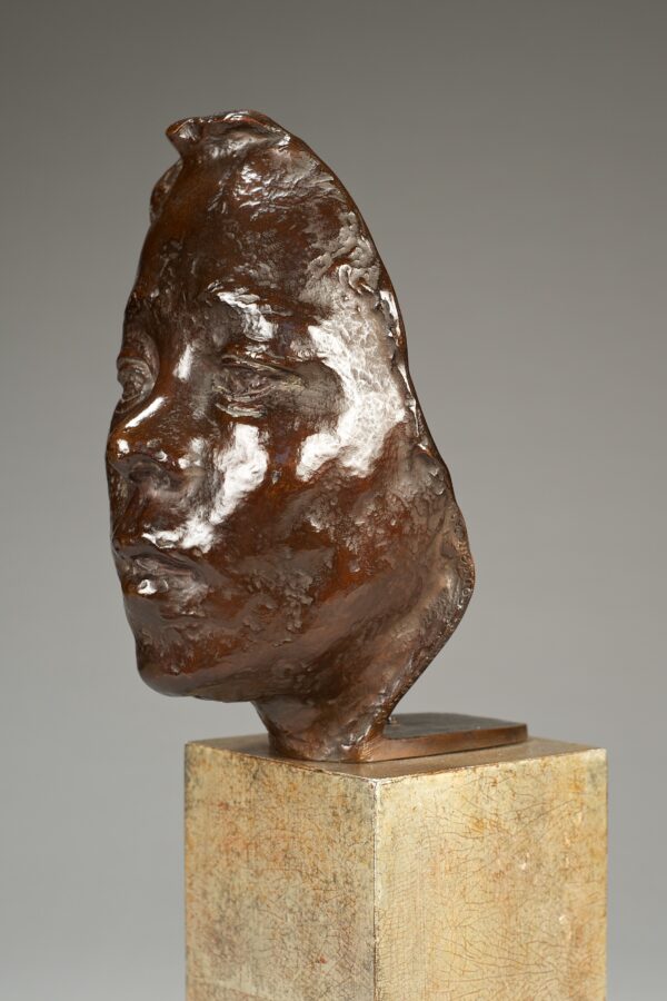 Rodin, Auguste Mask of Hanako, Study Type E