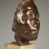 Rodin, Auguste Mask of Hanako, Study Type E